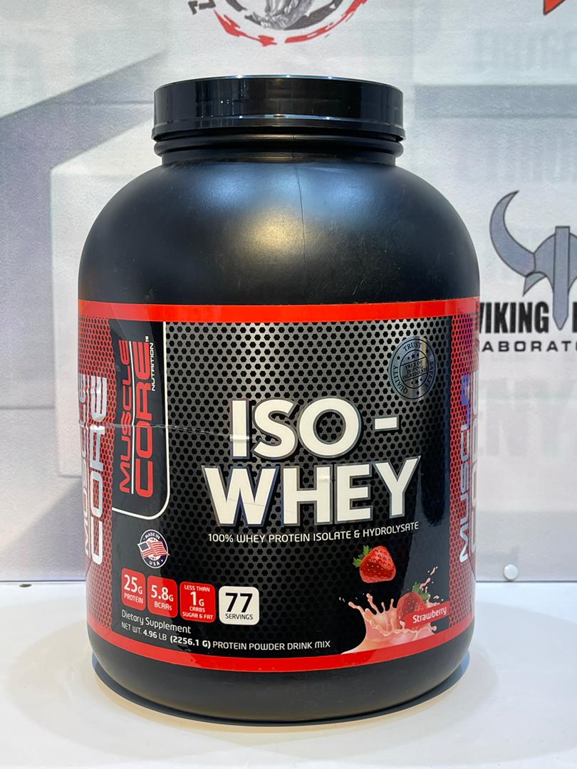 پروتئین وی ایزوله ماسل کور